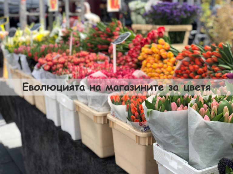 Поглед назад към еволюцията на магазините за цветя
