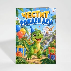 Картичка с пожелание - Рожден ден