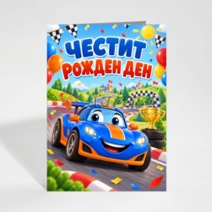 Картичка с пожелание - Рожден ден