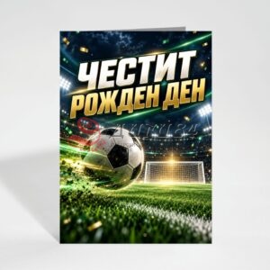 Картичка с пожелание - Рожден ден