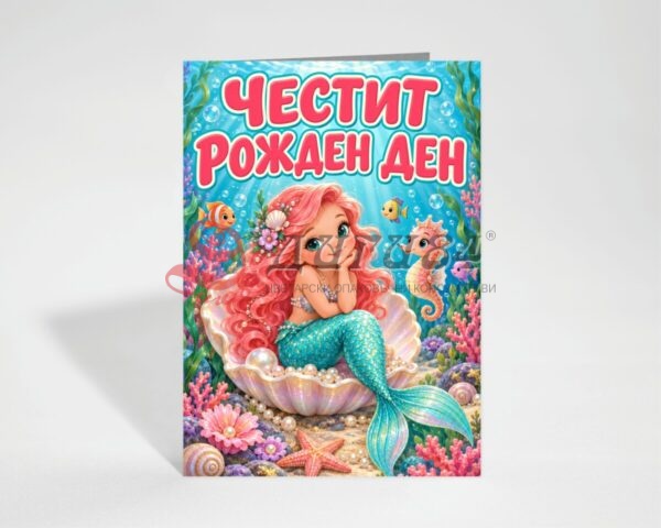 Картичка с пожелание - Рожден ден