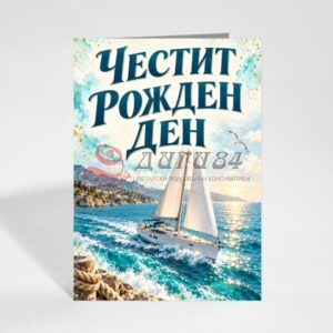 Картичка с пожелание - Рожден ден